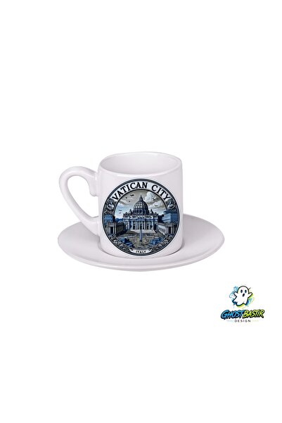 Ghostbastır Design Vatican Turkish Coffee Cup 0183