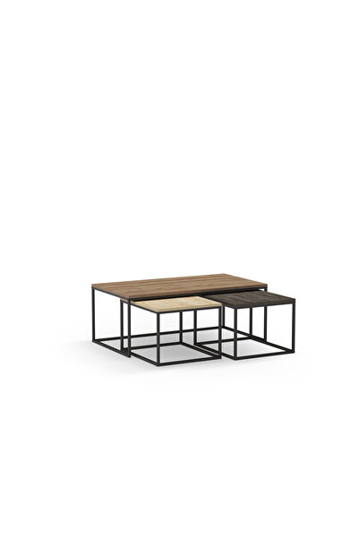 Decortie CAMELIA ORTA SEHPA - HİTİT - SAFİR MEŞE - KOYU KAHVE