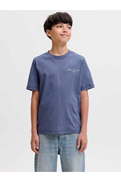 Jack & Jones Junior Tričko s potlačou na chrbte pre chlapcov