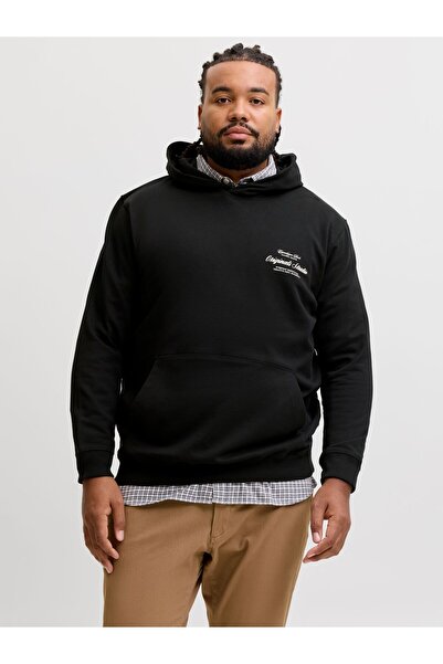 Jack & Jones Plus Kapuzenpullover Plus Size Rückenprint Kapuzenpullover
