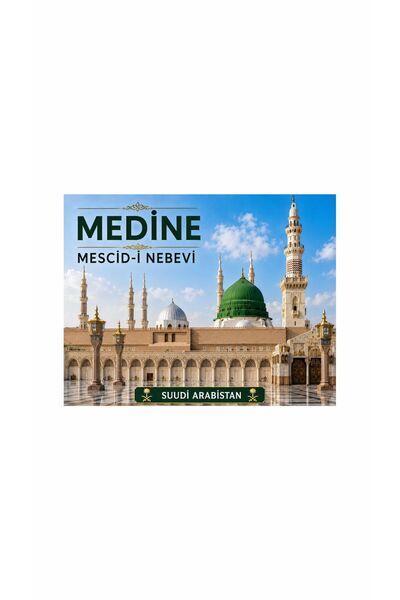 Gokco Buzdolabı Magnet Medine