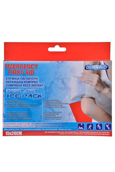 OEM Pachet de gheață instant Dura-Aid - 15x20cm, Nu necesită congelator