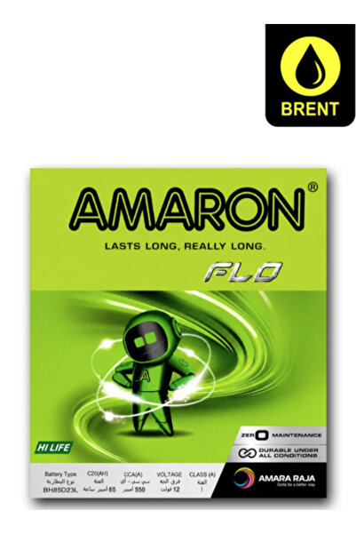 AMARON 65Ah Heavy Duty Long Life Car Vehicle Auto Battery 12V H885D23L Mainte...