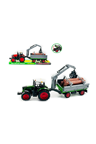 naniland.ro Jucărie Tractor Funcțional Detașabil Plastic - Cadou Băieți