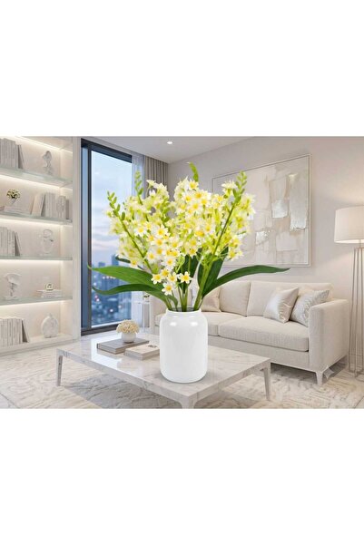 BİRLİK MGM Yapay Nergis Çiçeği Demeti 50 cm