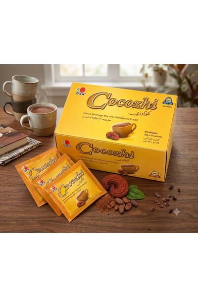 DXN Cocozhi - Ganoderma Özlü Gurme Kakao İçeceği (20g x 20 Poşet)