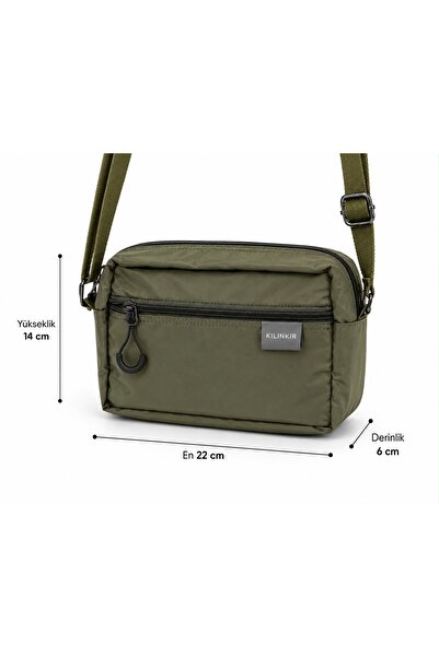 PaminBags Aksesuar Mekana padobranska tkanina, torba preko ramena sa tri odje...