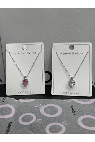 Generic Elegant Design Necklace - Silver - Model 123