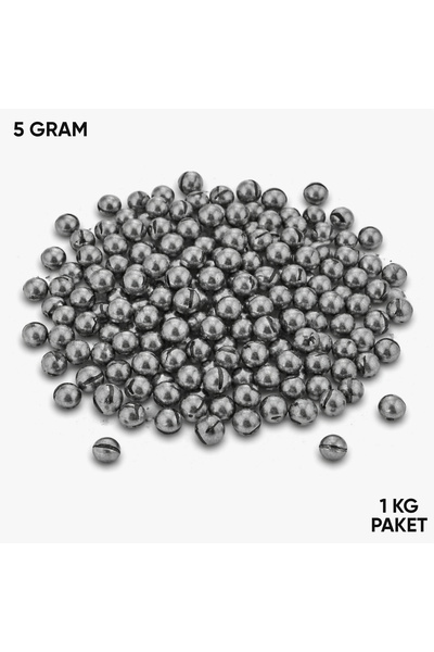 SAVEX Kıstırma Yarma Kurşun - Kesikli Olta Kurşunu - 5 Gram (1 KG)