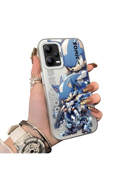 ucuc Xiaomi Poco X5 Compatible Hard Acrylic Back Silicone Edge Lens Protectio...