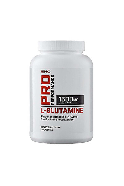 GNC L-Glutamine (L-Glutamina) 1500mg Pro Performance 180cps