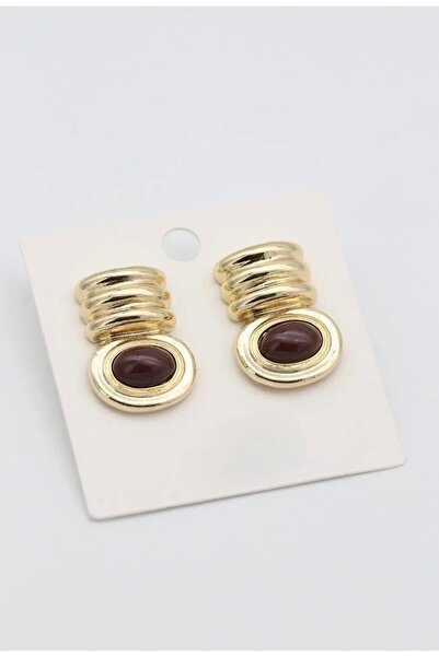 GOLDURA ATELIER أقراط ذهبية على شكل فهد