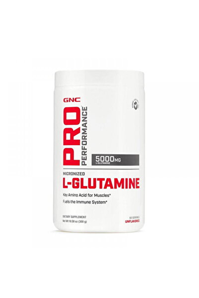 GNC L-Glutamina Micronizata 5000mg fara Aroma Pro Performance 300g