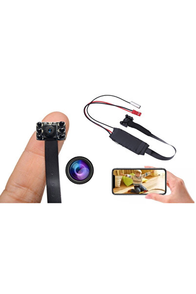 OnShop Mini Camera WiFi Full HD Cu IR, Modul Ascuns, Detectare Miscare, Supra...