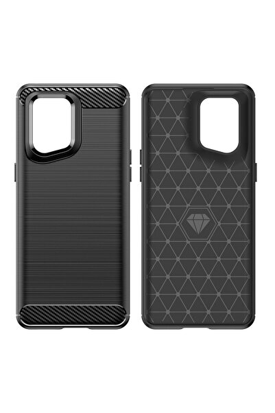 OPPO Husă de protecție Carbon pentru Find X5 Pro, neagră