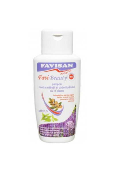 Favisan Sampon contra Matretii si Caderii Parului cu 11 Plante Favibeauty Fav...