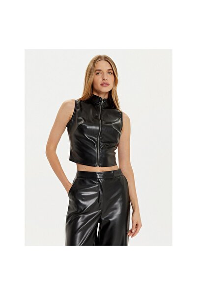 Guess Vestă de damă W4PH0DWF8Q0 Negru