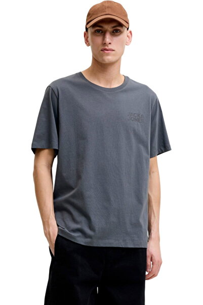 Jack & Jones JACK &JONES Corp Logo Small Print t-shirt - 12151955-Turbulence