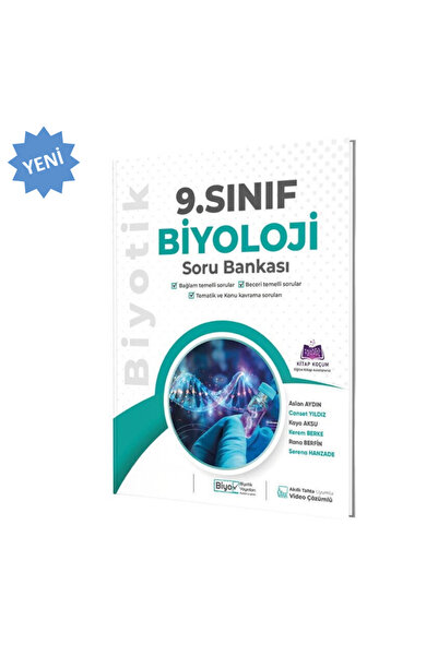 Biyotik Yayınları 2026 9. Sınıf Biyoloji Soru Bankası