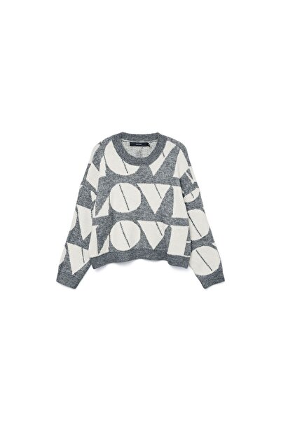 Vero Moda Pulover de damă 10331432 Gri
