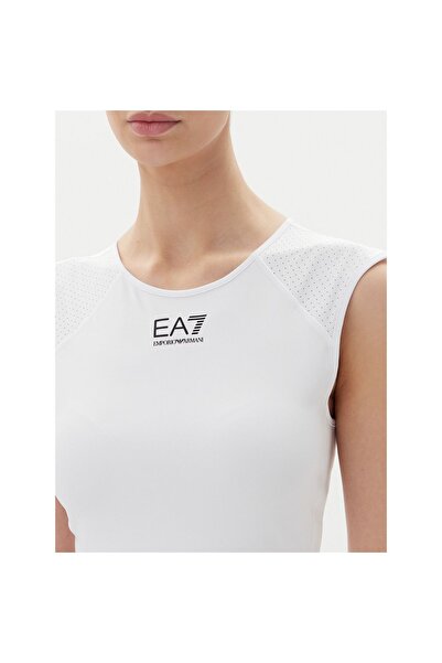 EA7 Emporio Armani Rochie de tenis pentru femei 7W000347 AF13282 Albă
