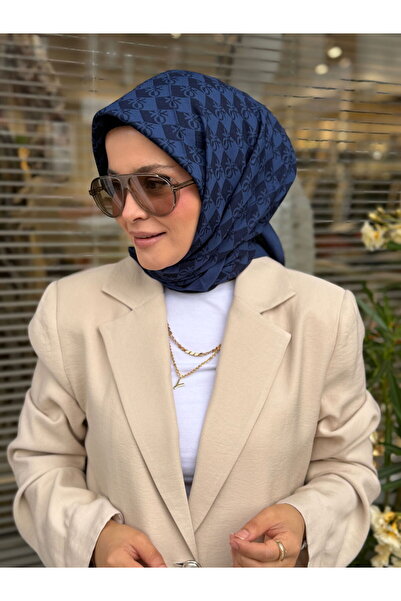 Benetton ELEGANTE TRE EŞARP LACİVERT