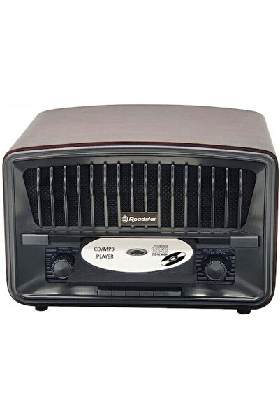 Roadstar HRA-270CD+BT Ρετρό Επιτραπέζιο Ραδιόφωνο DAB+ με Bluetooth και USB Καφέ