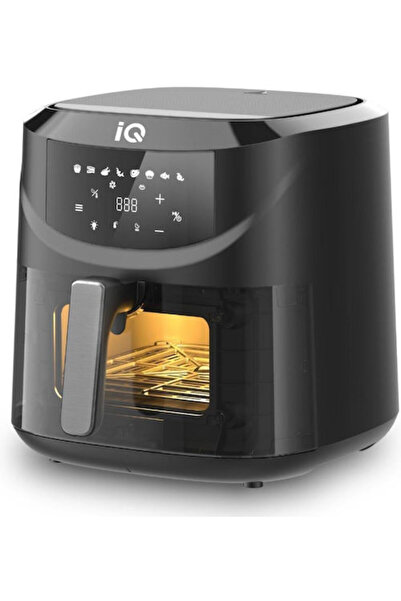 IQ Φριτέζα Αέρος 8λτ Μαύρη AF-004