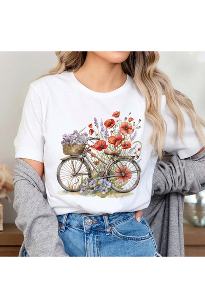 Orielle Tricou Poppy Bicicletă