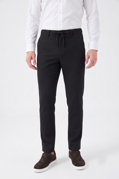 Günce Men's Regular Fit Jogger Pants Dobby Fabric Bgl-St05633