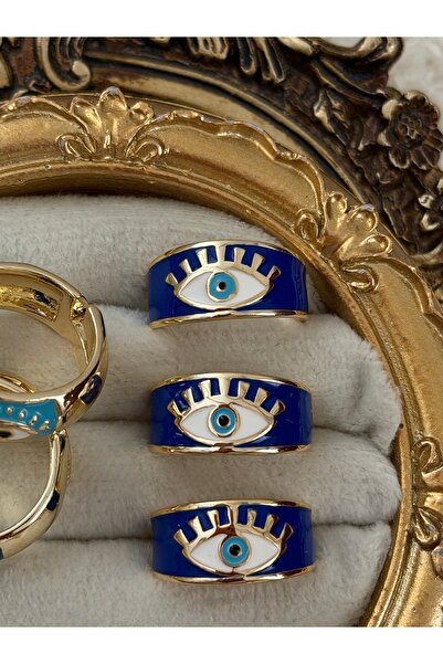 lumirajewel Blue charm seri yüzük