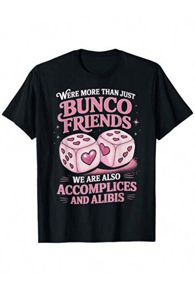 Astogria13 تي شيرت Bunco Enthusiast T-Shirt Friends، يتميز بموضوع لعبة النرد،...