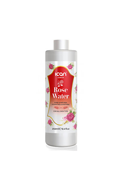 Ican London Pure Rosewater 250ml – Pure, Gentle, Hydrating for All Skin Types