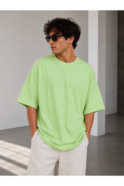 Nirvana Butik Oversize T-shirt Ünisex Kadın/Erkek %100 Pamuk Kumaş Hafif Dökü...