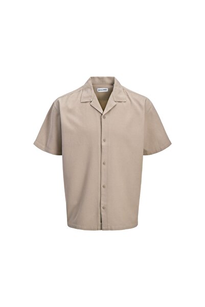 Jack & Jones Cămașă bărbătească Jack Jones 12295551 Bej