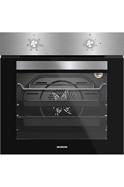 Silverline BO6501X01 Inox Ankastre Fırın
