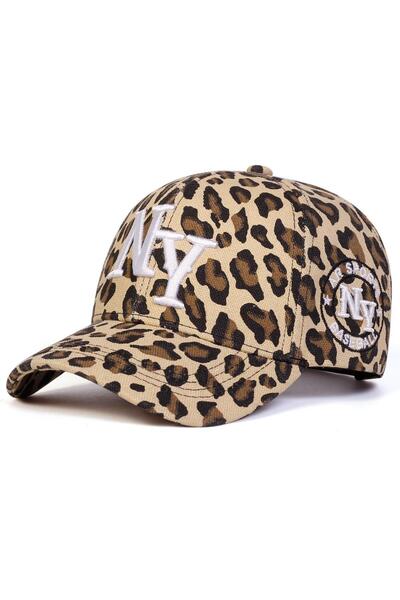 valkyrie Lightweight Leopard Pattern Ny Embroidered Unisex Hat Adjustable 100...