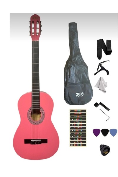 Rio 3/4 Çocuk Gitarı ( FUL SET ) HEDİYELİ