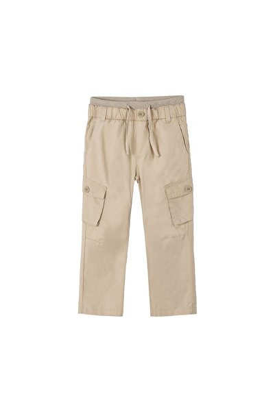 MAYORAL Pantaloni din material textil pentru băieți 3571 Bej