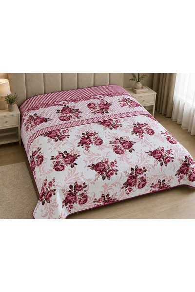 Sarar Double Blanket-Pink Rose (New Season)