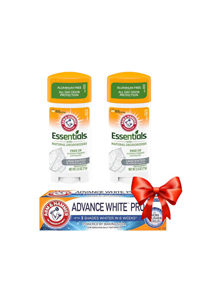 Arm&Hammer Arm & Hammer Essentials Unscented (Kokusuz) Doğal Katı Jel Deodora...