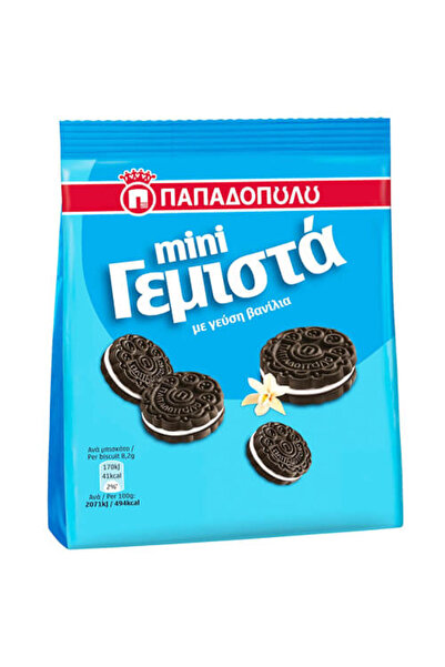 Papadopoulou ΠΑΠΑΔΟΠΟΥΛΟΥ ΓΕΜΙΣΤΑ ΜΙΝΙ 90gr. - (ΒΑΝΙΛΙΑ)
