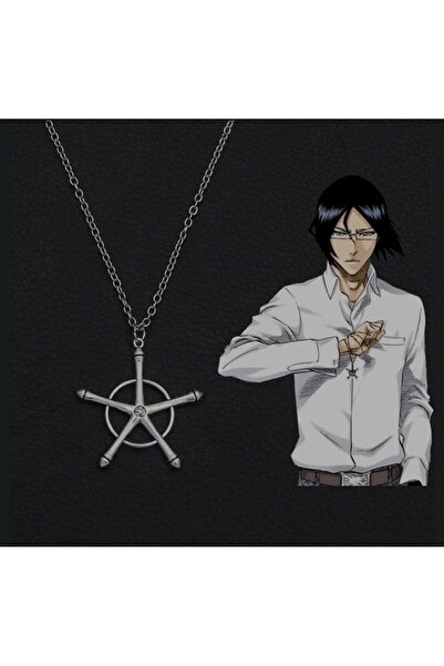 Corvus kolye&bileklik Anime Bleach Uryuu Ishida Quincy Haç Kolye