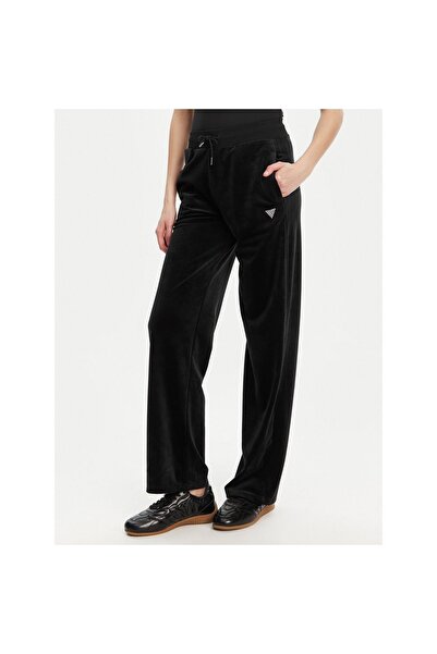 Guess Pantaloni de trening pentru femei V3BB26K0232 Negru