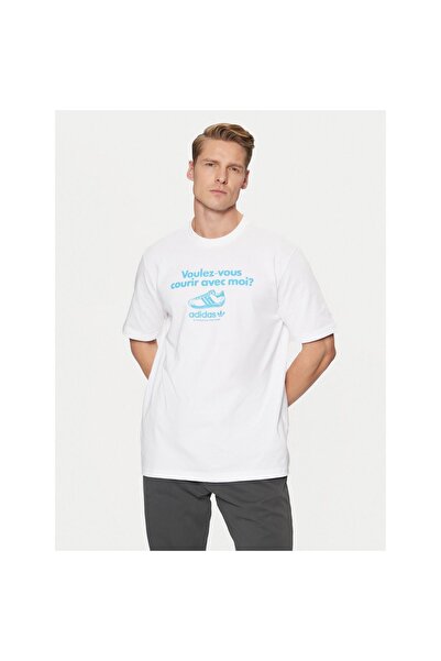 adidas Ανδρικό T-shirt JC8365 Λευκό