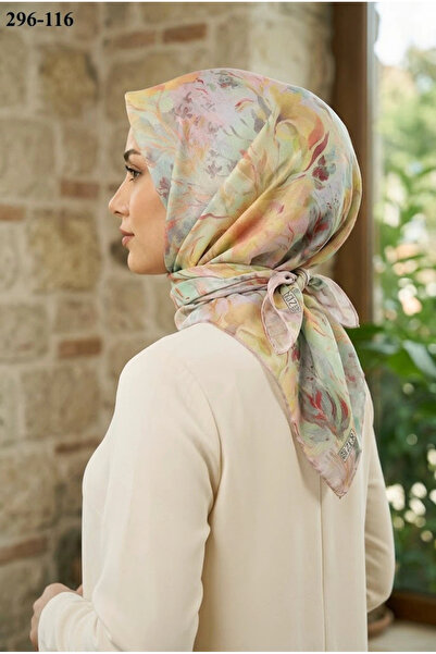 Scarfs Dijital Soft Pamuk Eşarp 296-116