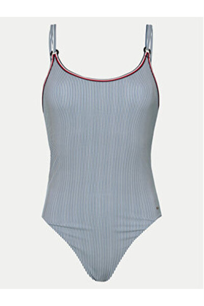 Tommy Hilfiger Costum de baie pentru femei UW0UW05328 Albastru