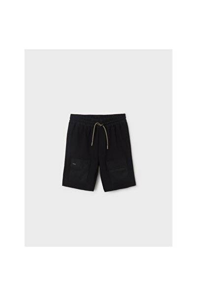 MAYORAL Pantaloni scurți din material textil pentru băieți 6255 Negru