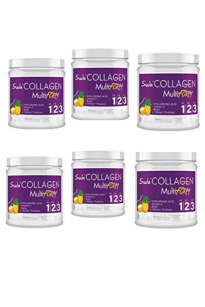 Suda Collagen Multiform Ananas Aromalı 360 gr 6 lı paket