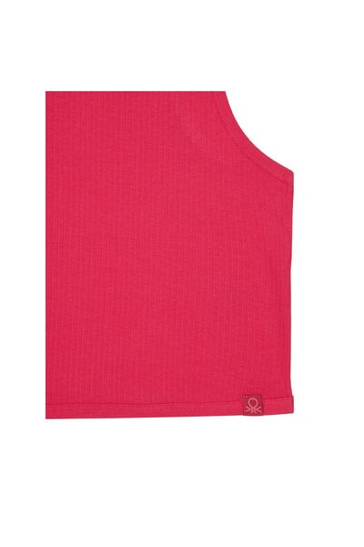 United Colors of Benetton Top de fată 31H3CH01F Roz